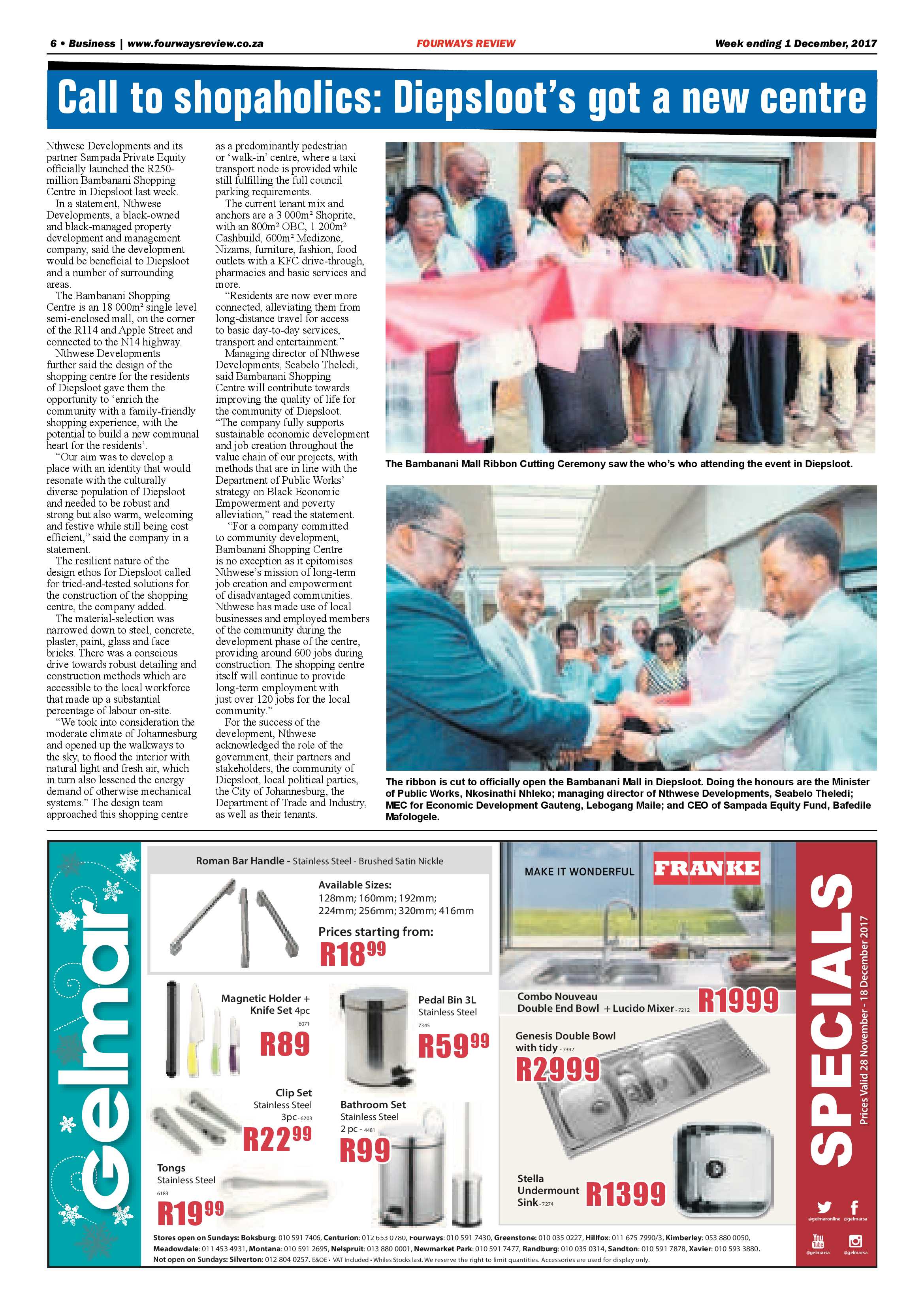 Fourways Review 1 December page 6