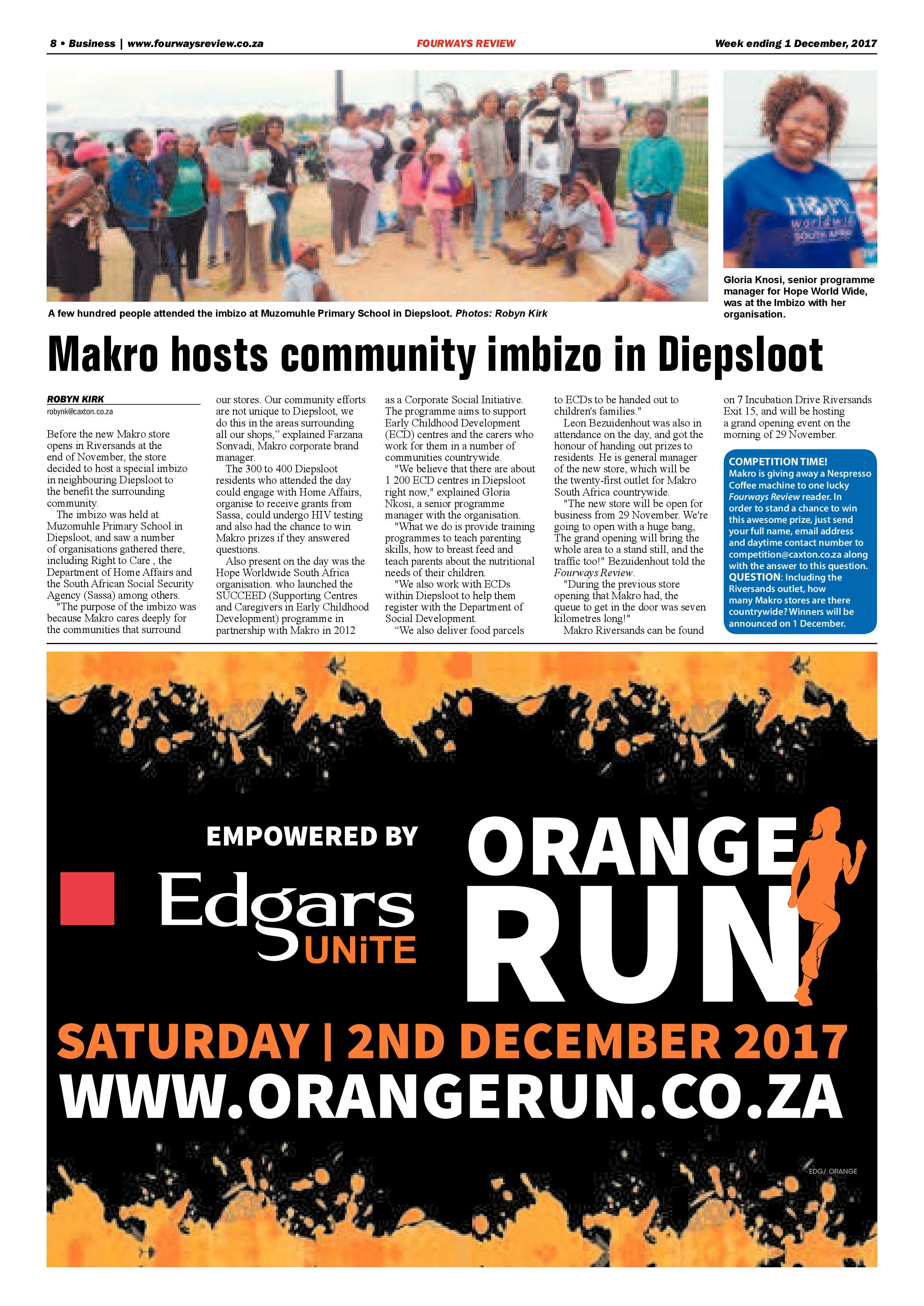 Fourways Review 1 December page 8
