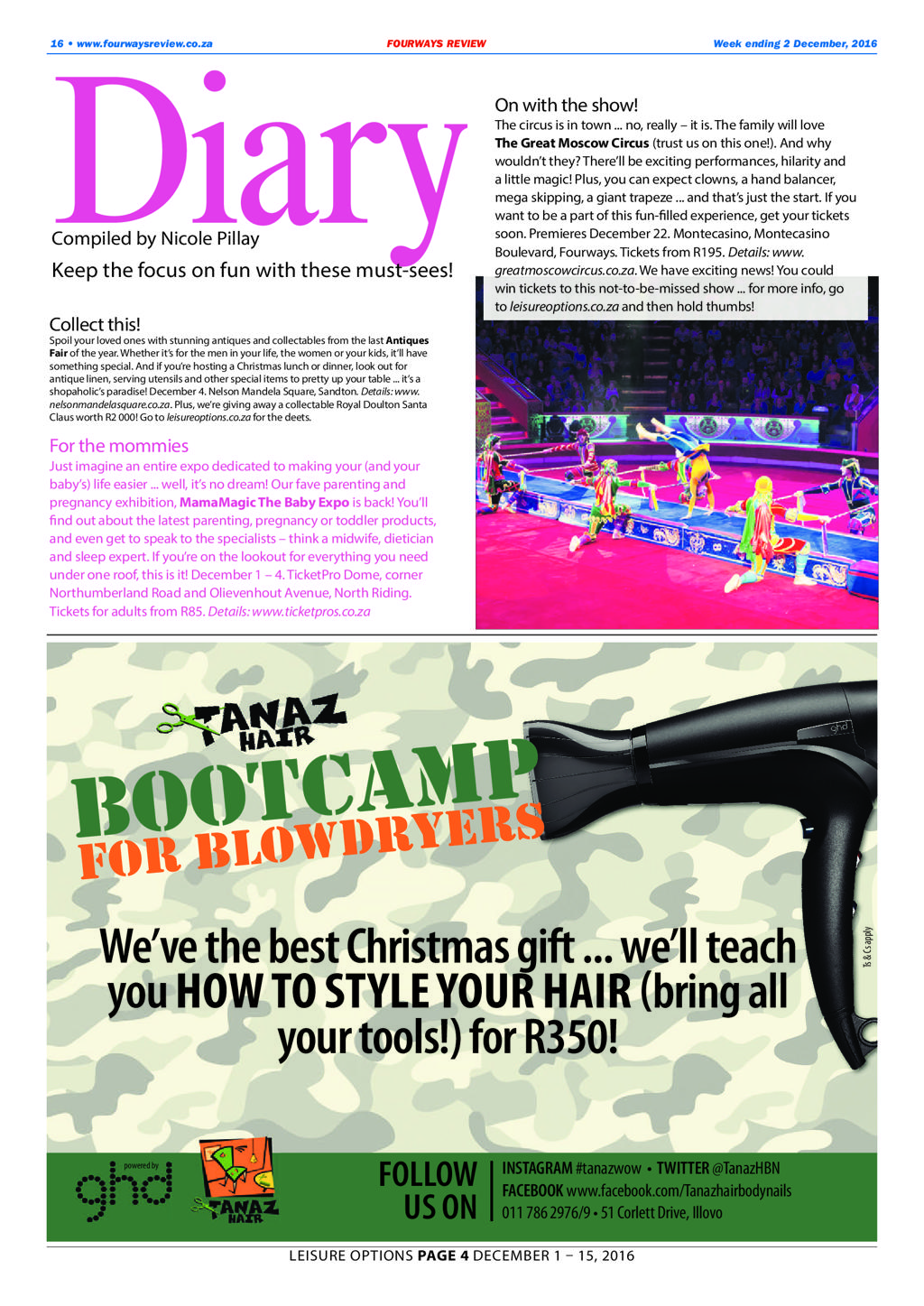 Fourways Review 1 December 2016 page 16