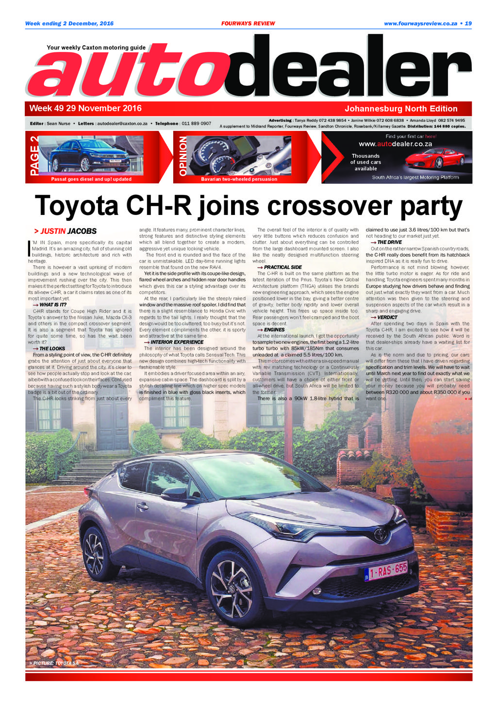 Fourways Review 1 December 2016 page 19