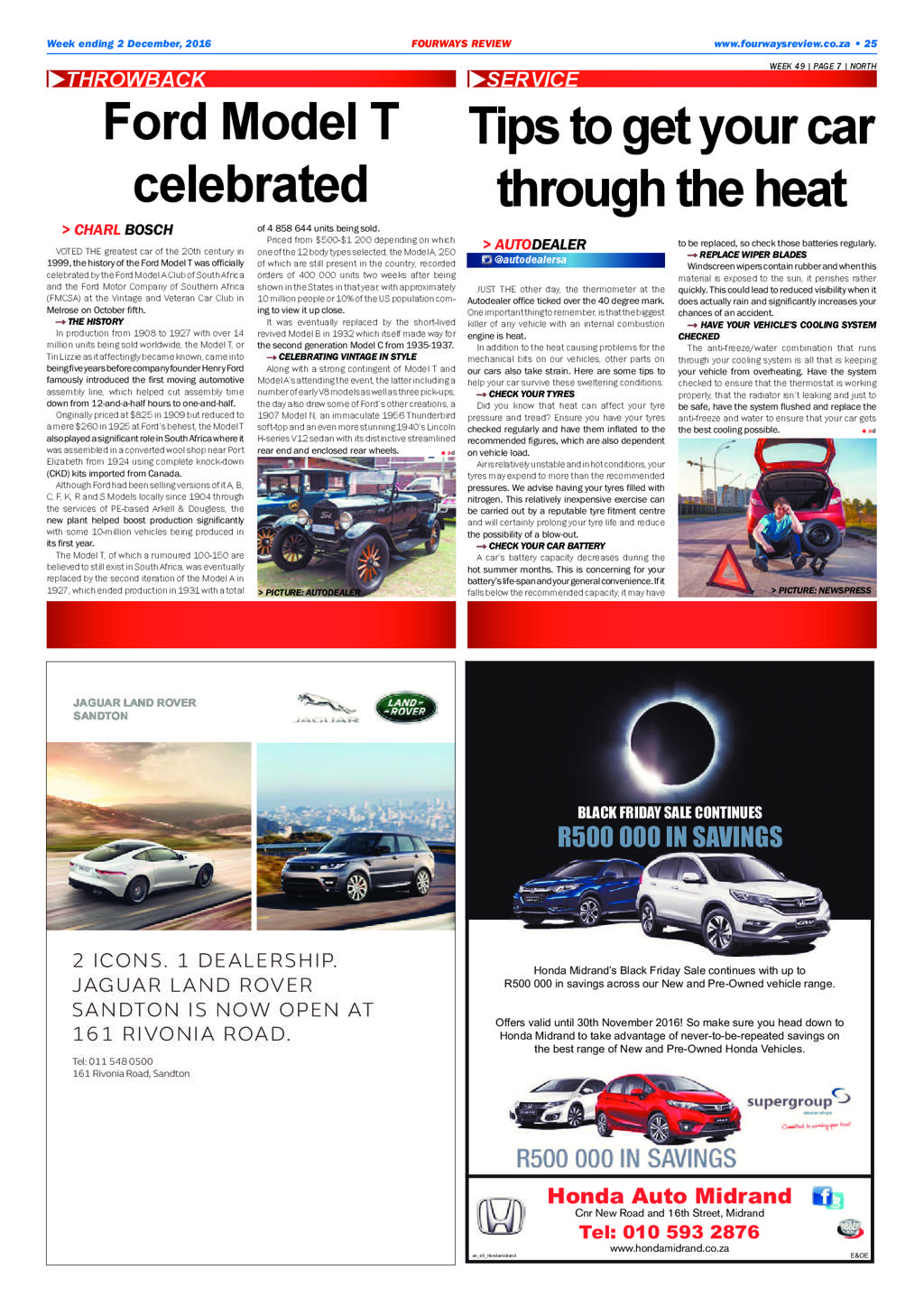 Fourways Review 1 December 2016 page 25