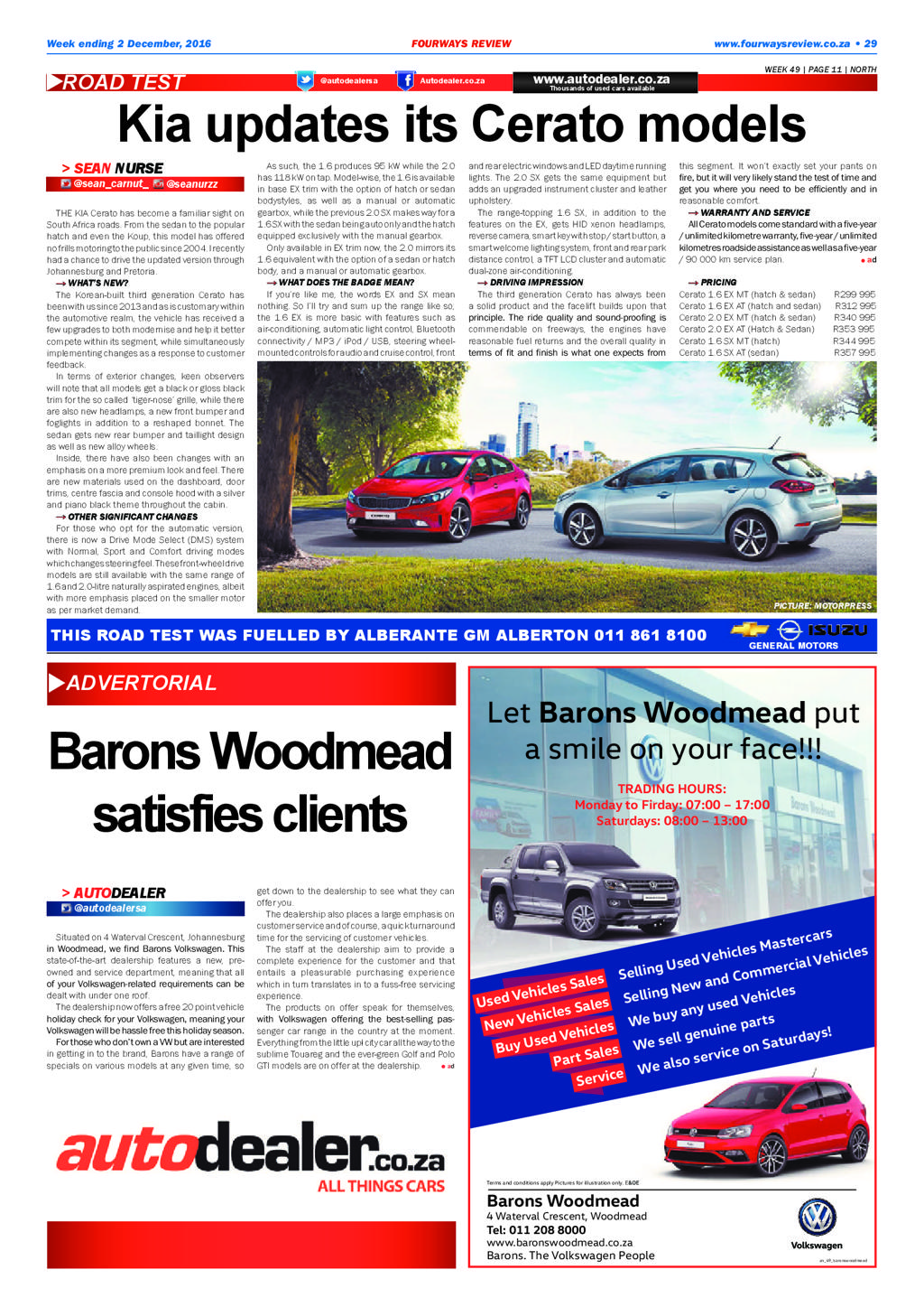 Fourways Review 1 December 2016 page 29