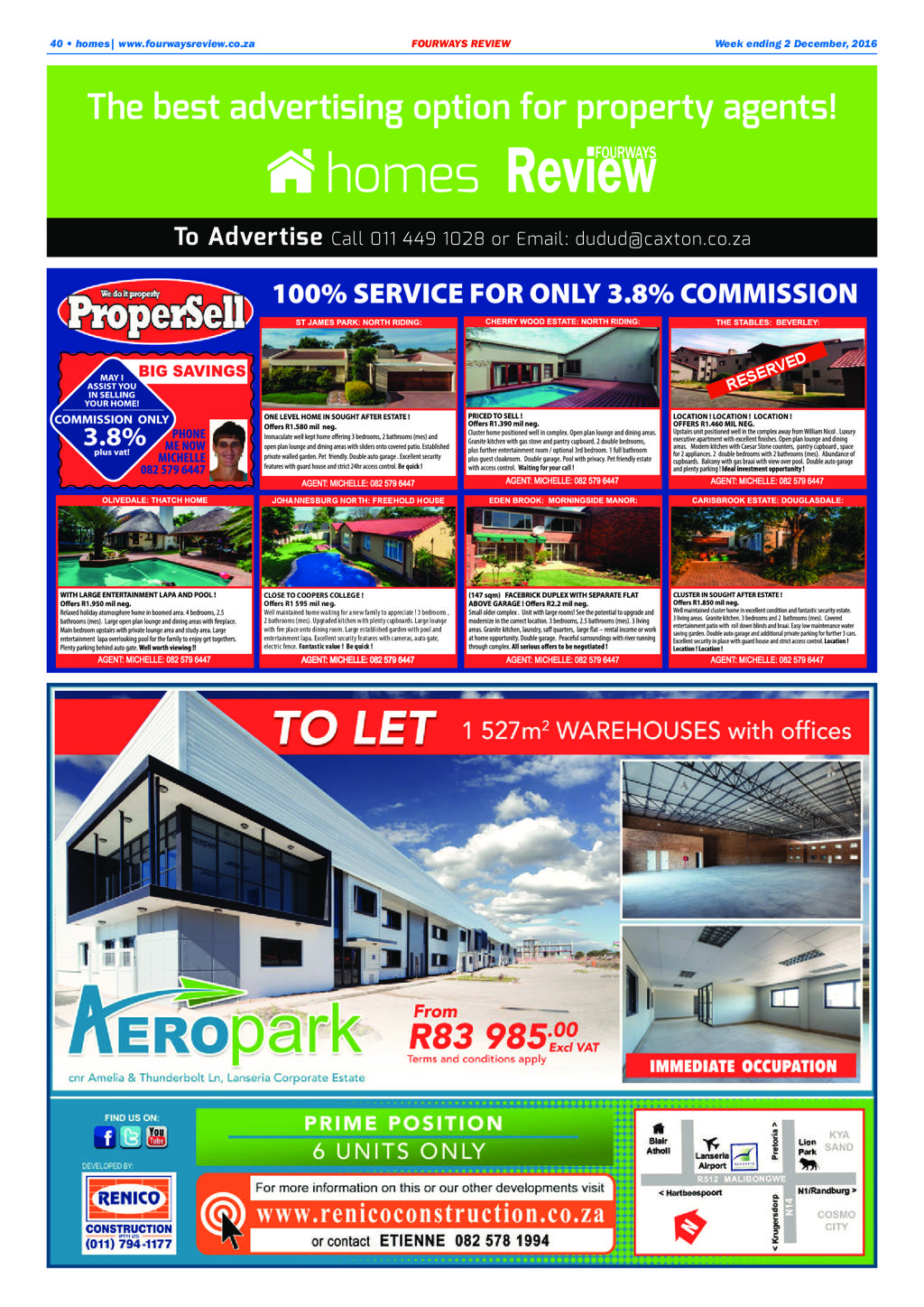Fourways Review 1 December 2016 page 40