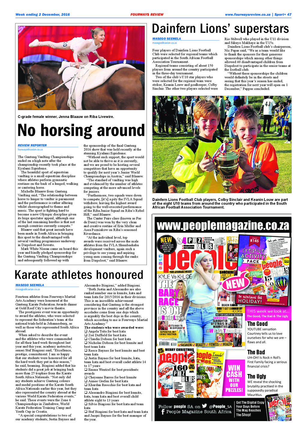Fourways Review 1 December 2016 page 47