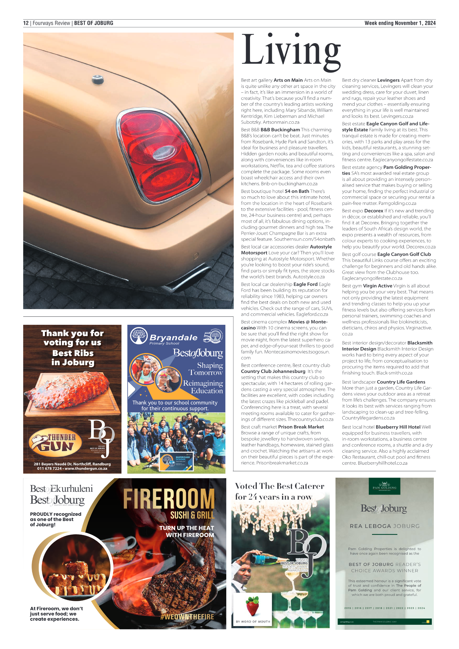 Fourways Review 1 November 2024 page 12