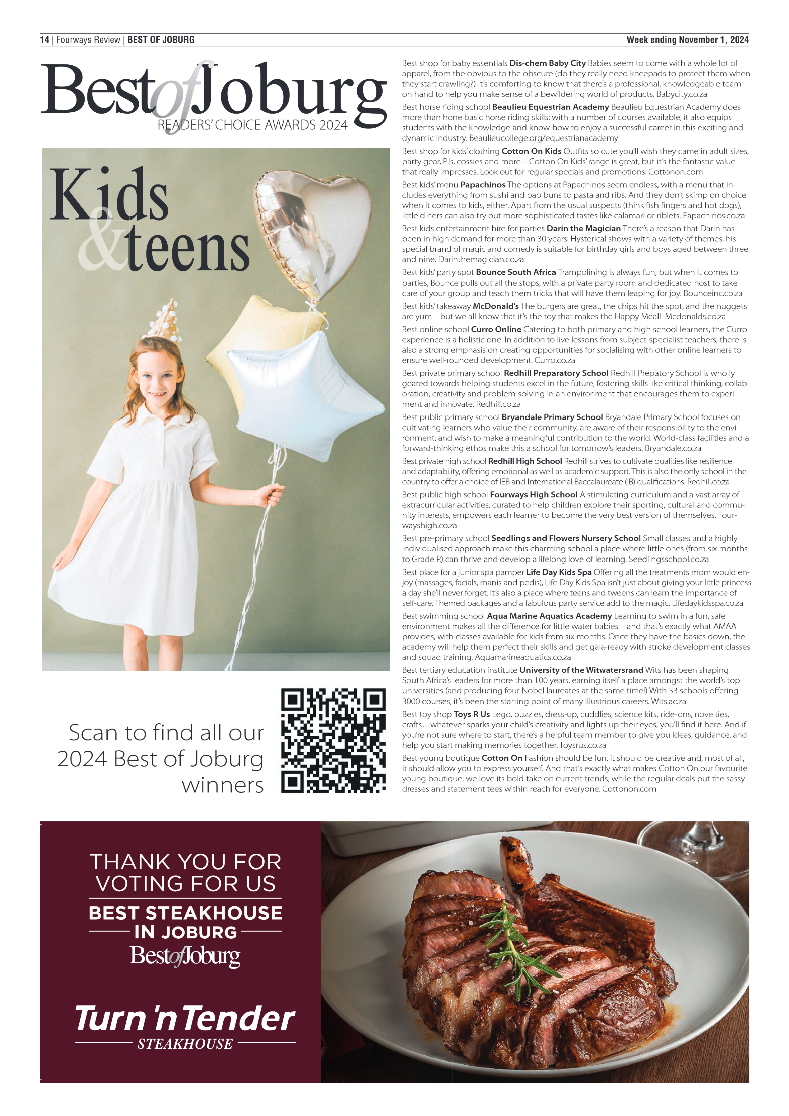 Fourways Review 1 November 2024 page 14