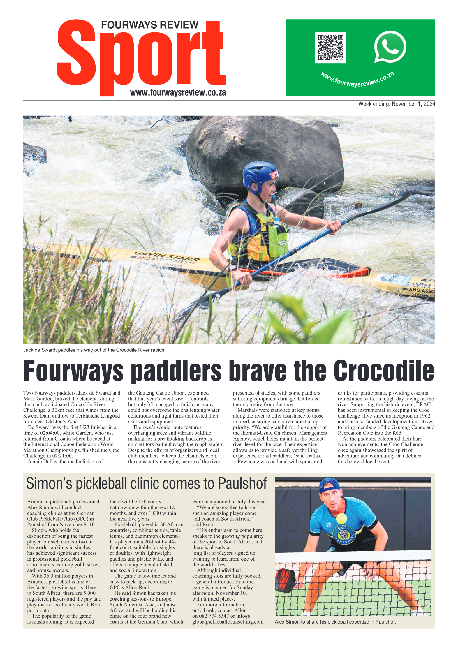 Fourways Review 1 November 2024 page 20