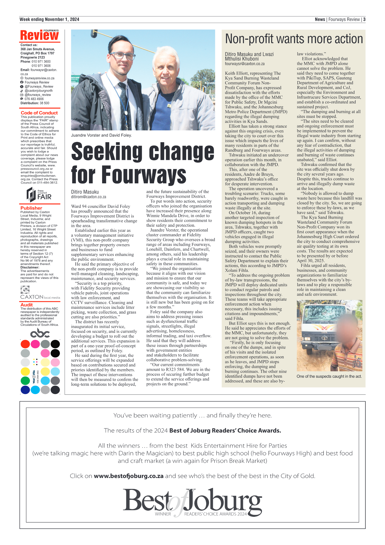 Fourways Review 1 November 2024 page 3