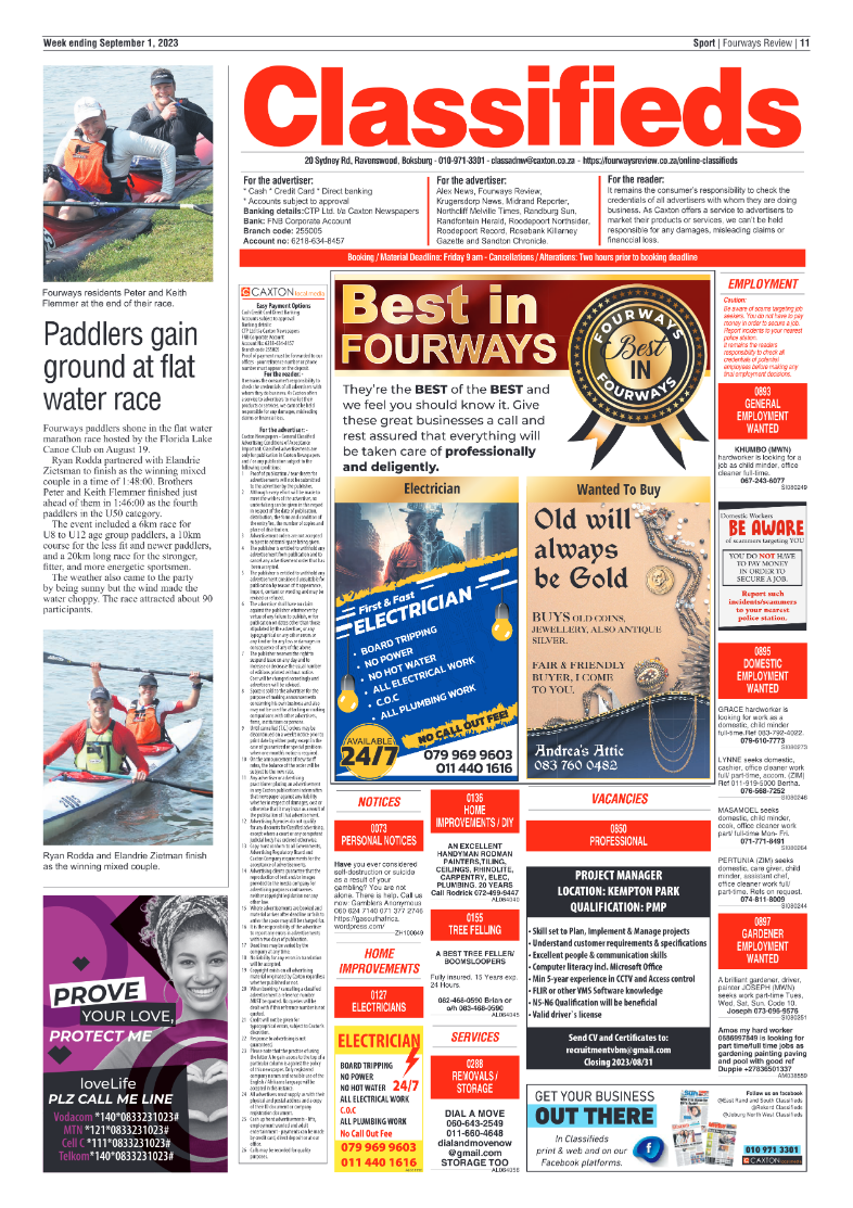 Fourways Review 1 September 2023 page 11