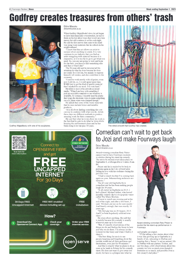 Fourways Review 1 September 2023 page 4