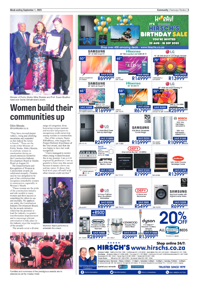 Fourways Review 1 September 2023 page 5