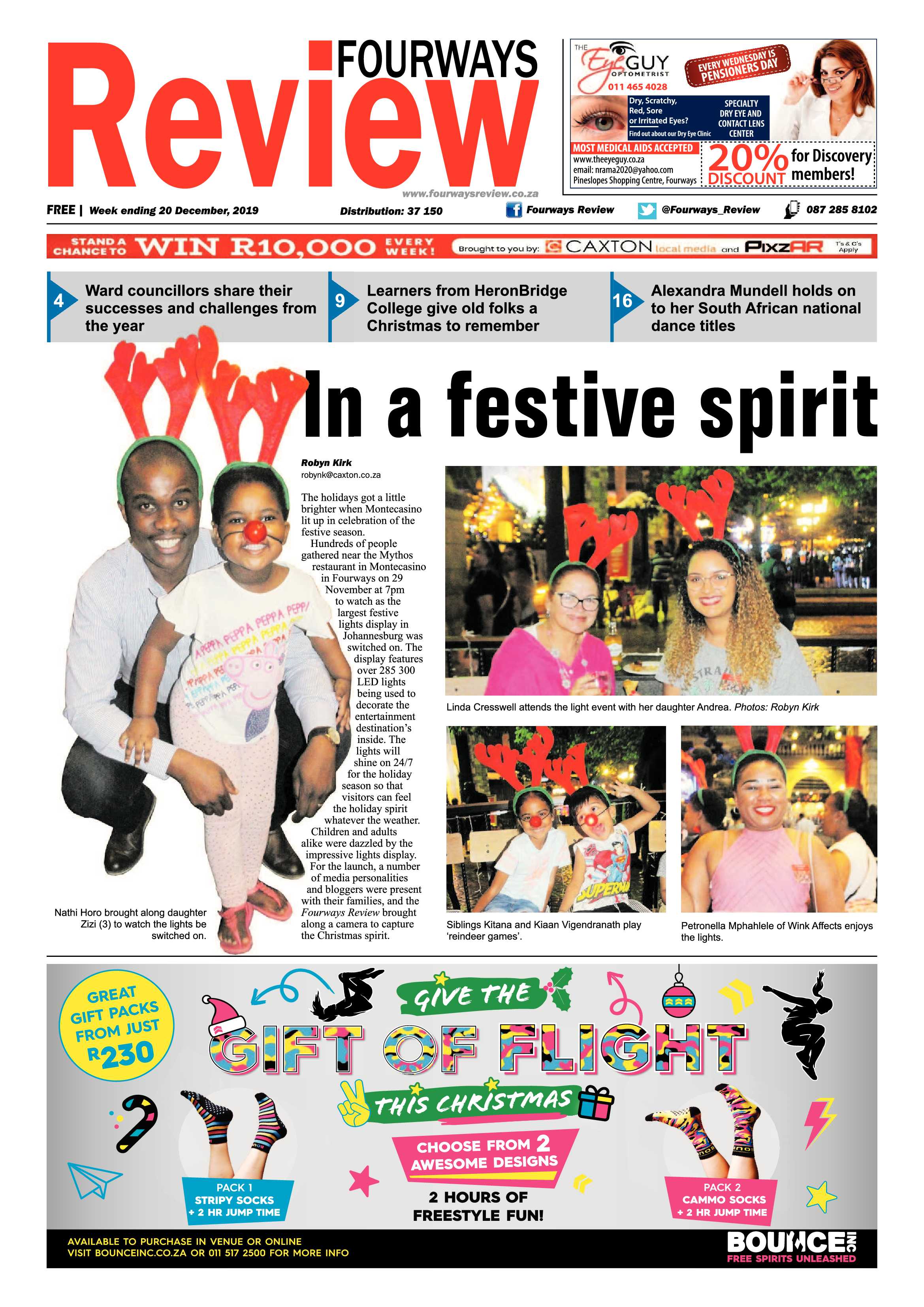 Fourways Review 20 December 2019 page 1