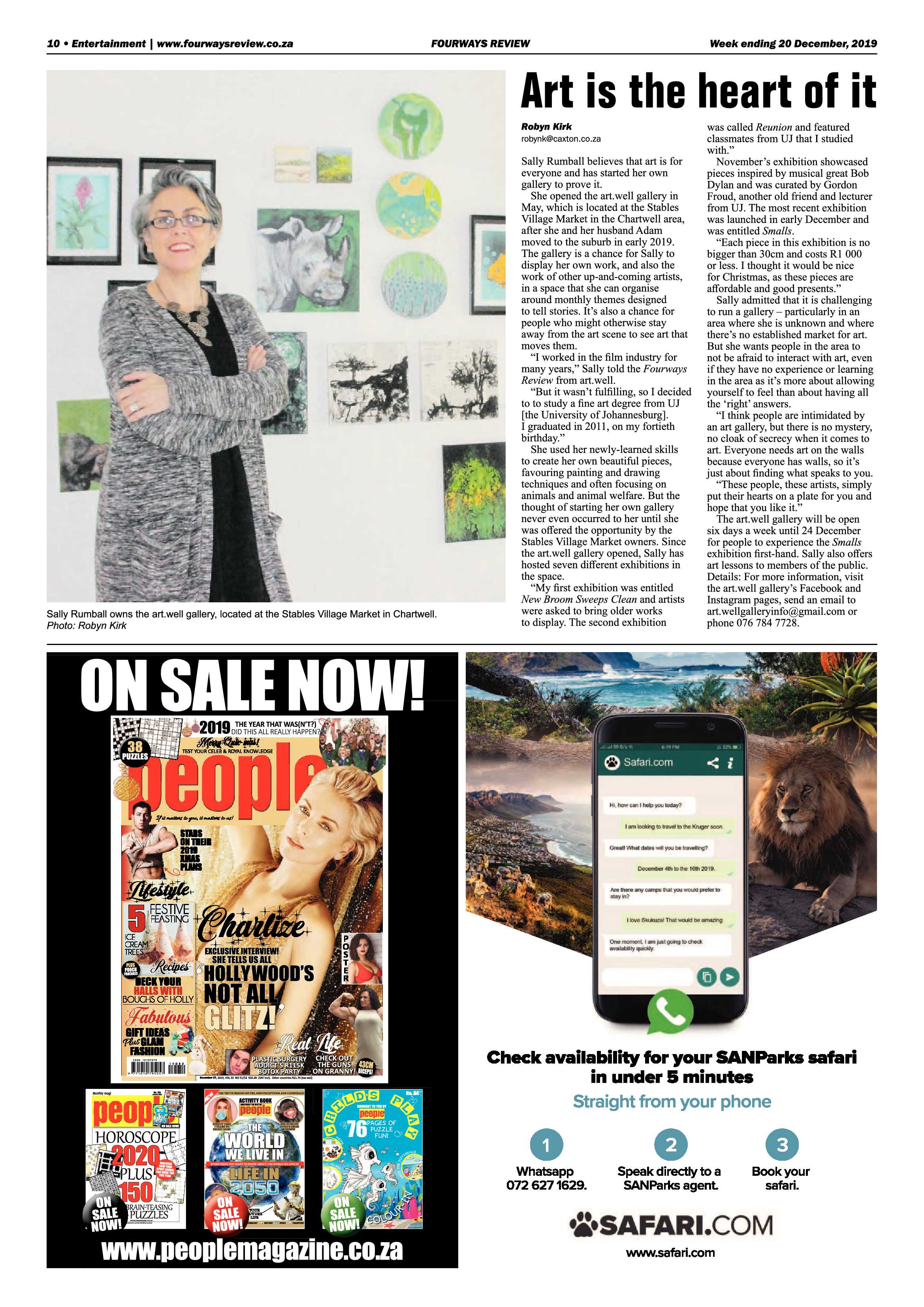 Fourways Review 20 December 2019 page 10