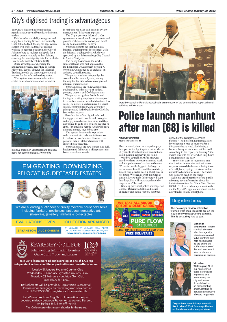 Fourways Review 20 Jan 2023 page 2