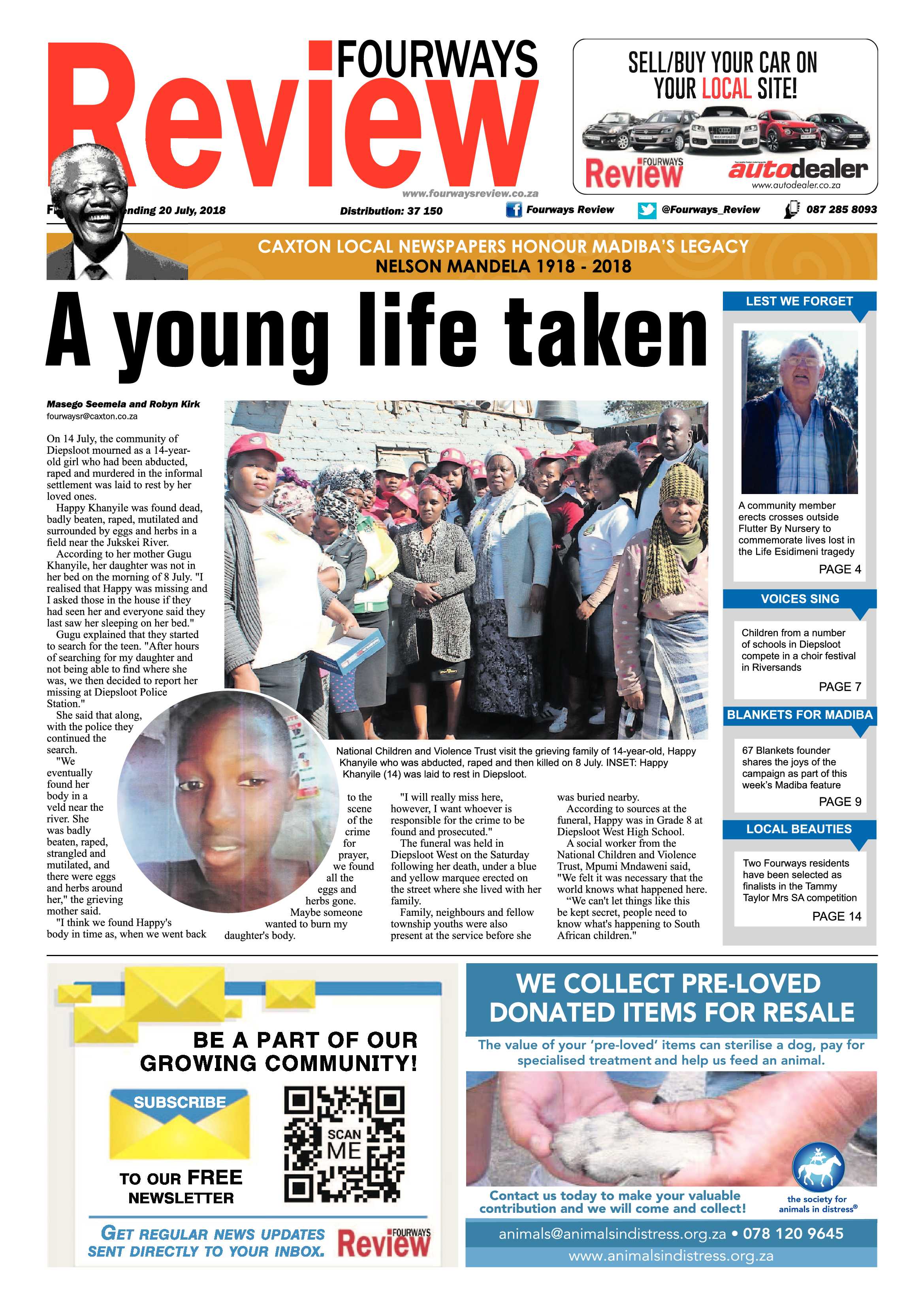 Fourways Review 20 July, 2018 page 1