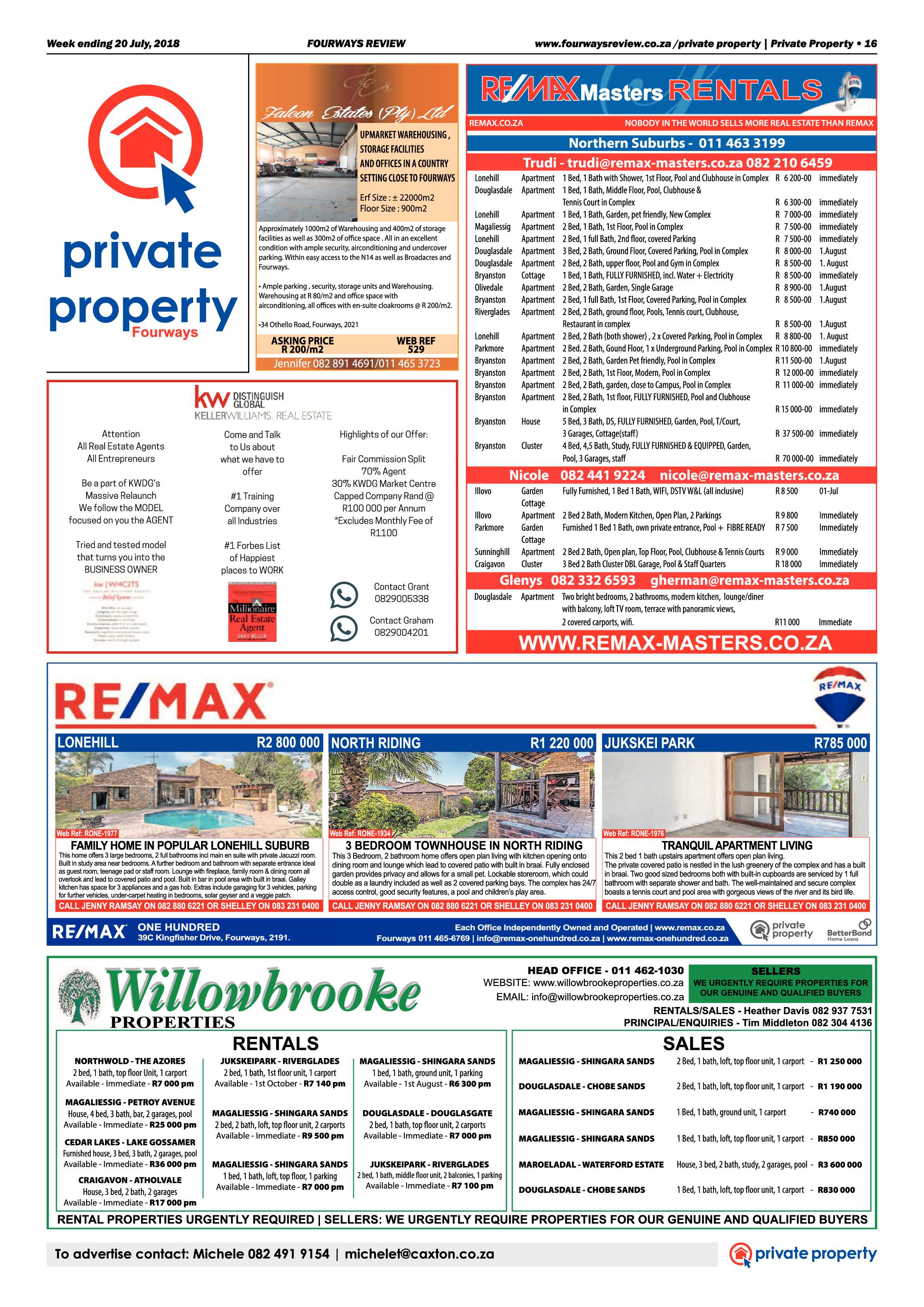 Fourways Review 20 July, 2018 page 16