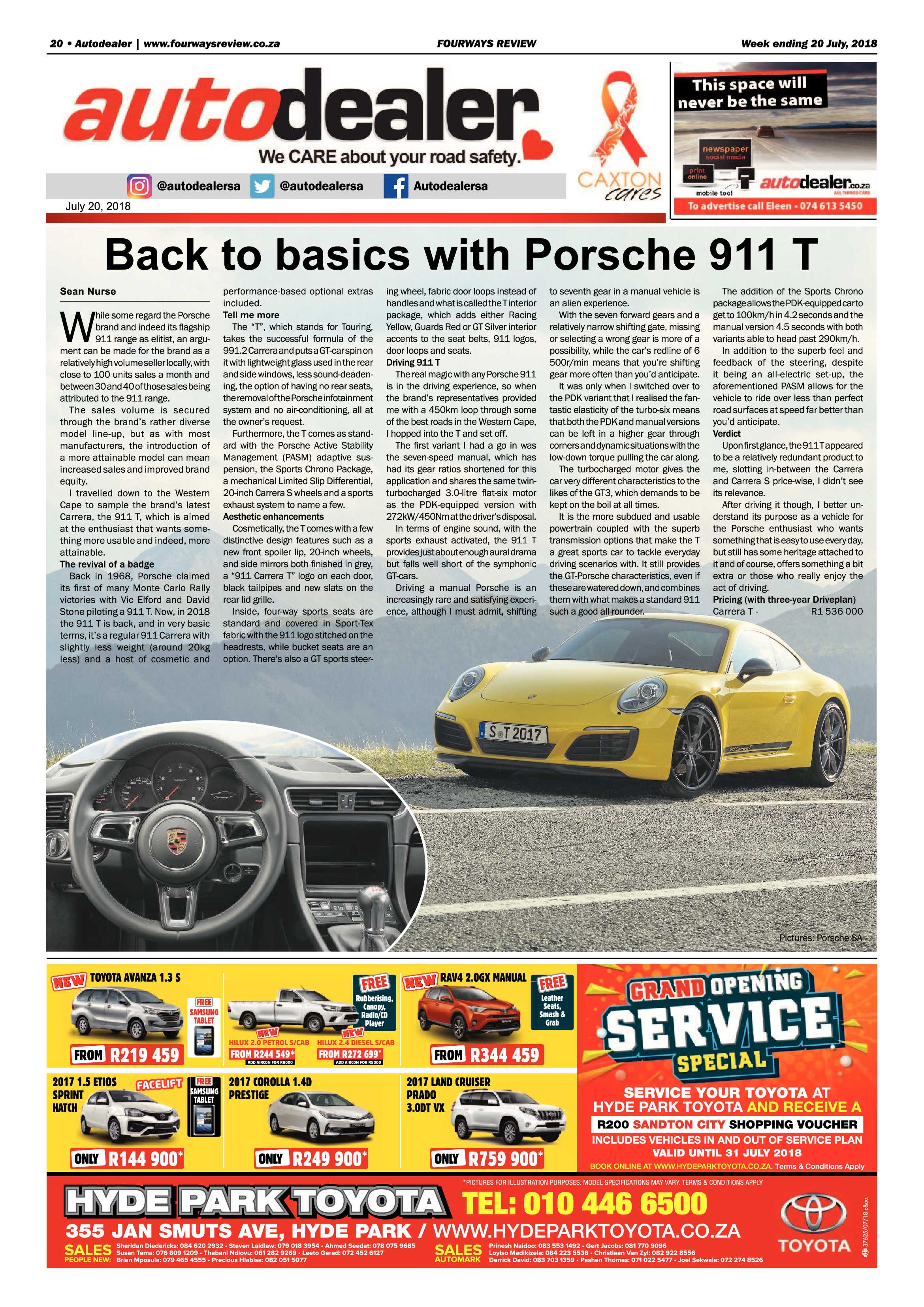 Fourways Review 20 July, 2018 page 20