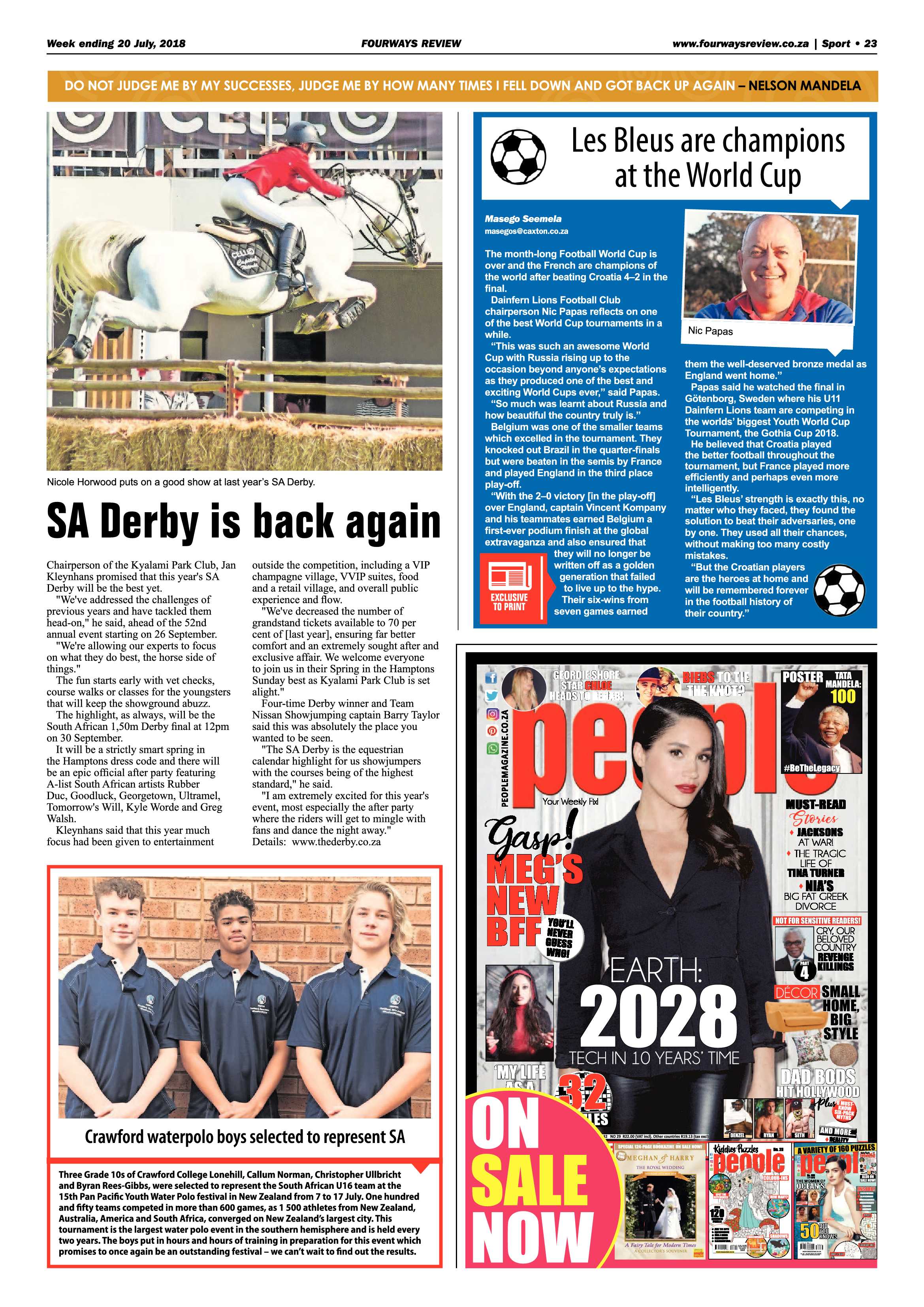 Fourways Review 20 July, 2018 page 23