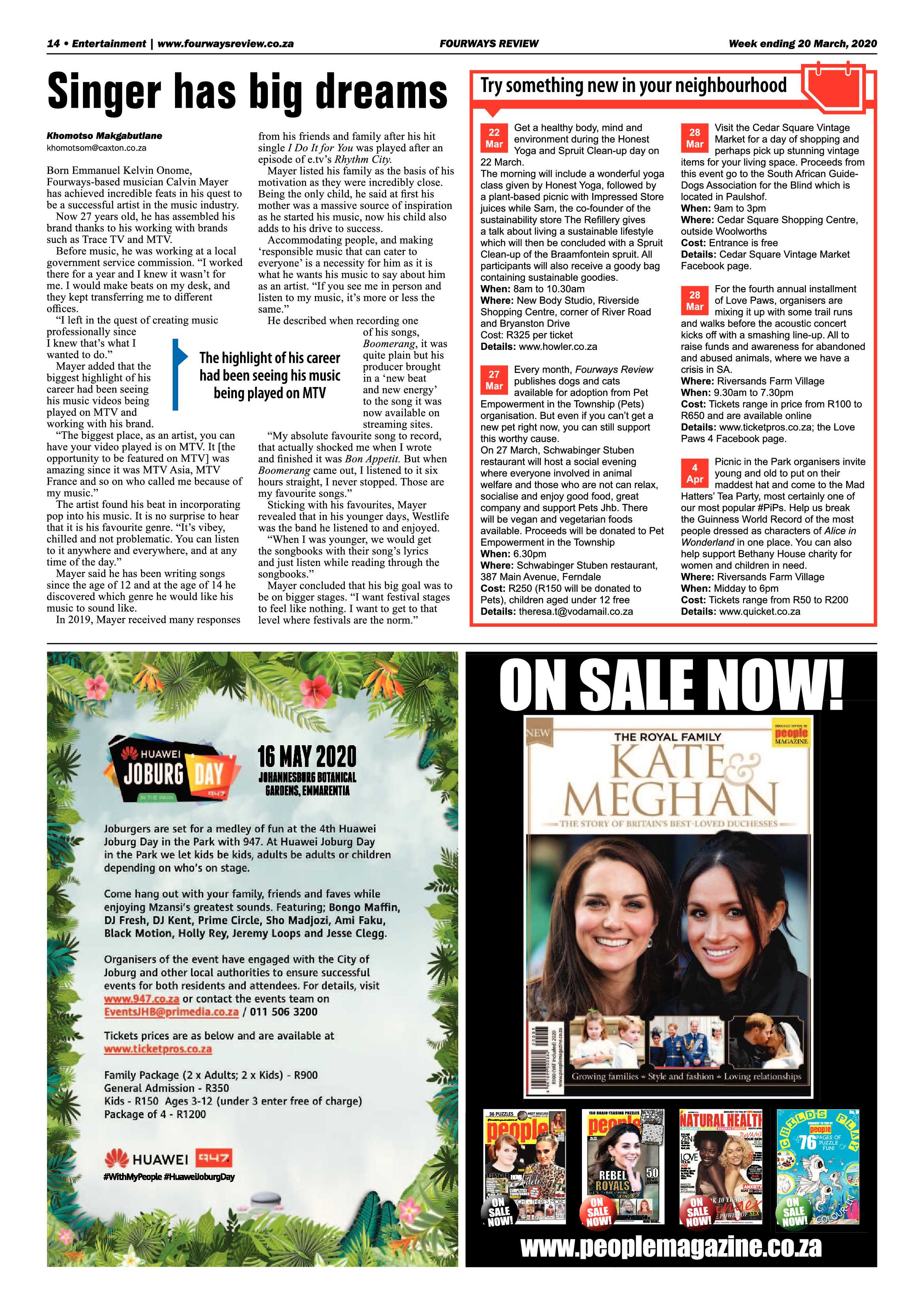 Fourways Review 20 March 2020 page 14