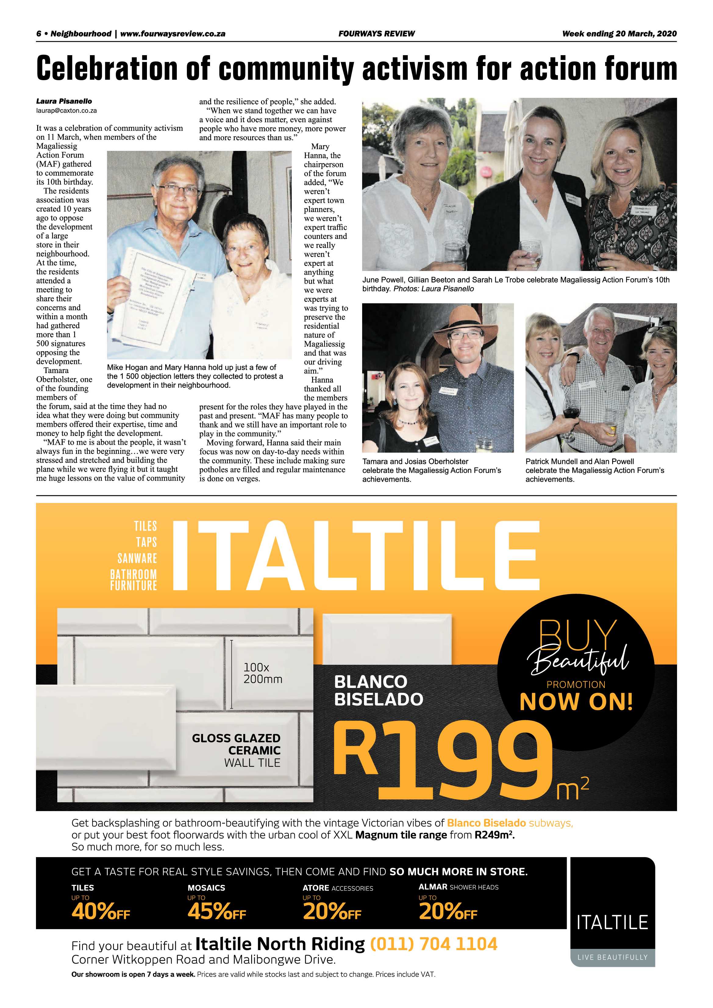 Fourways Review 20 March 2020 page 6