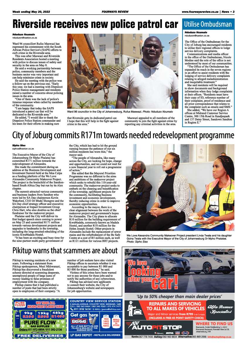 Fourways Review 20 May 2022 page 3
