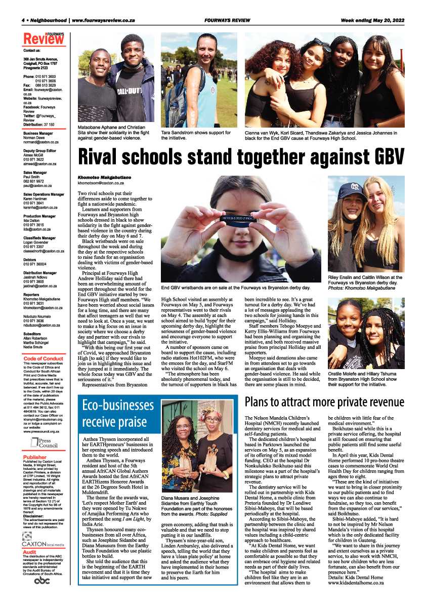 Fourways Review 20 May 2022 page 4