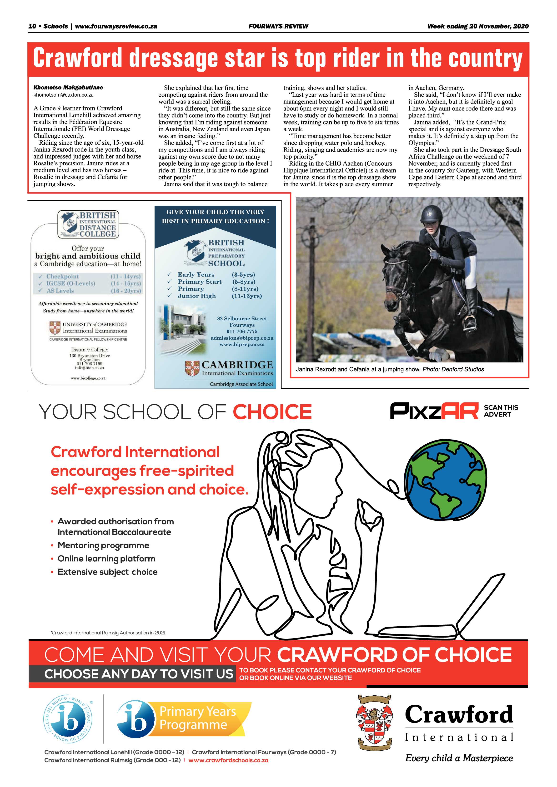Fourways Review 20 November 2020 page 10