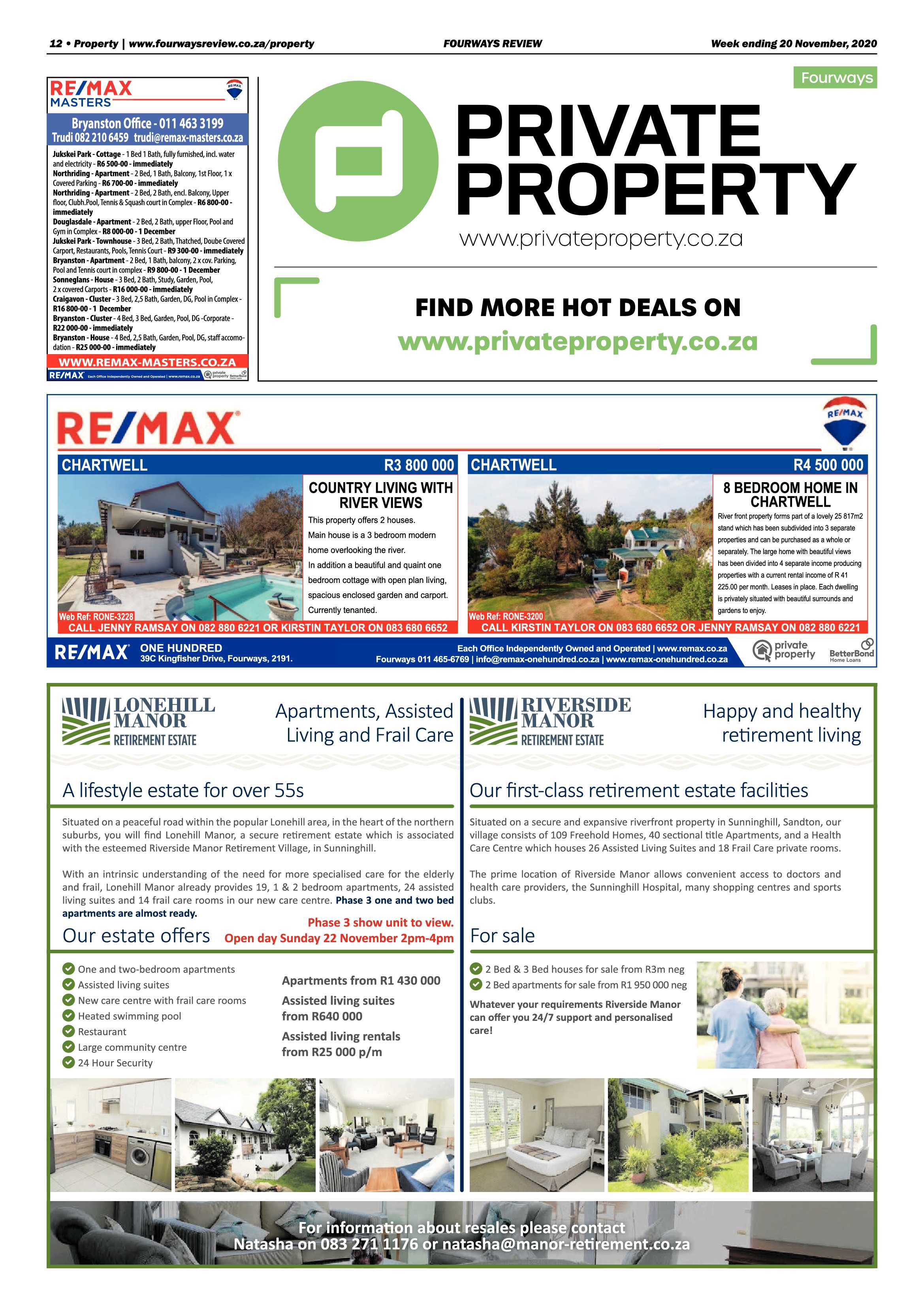 Fourways Review 20 November 2020 page 12