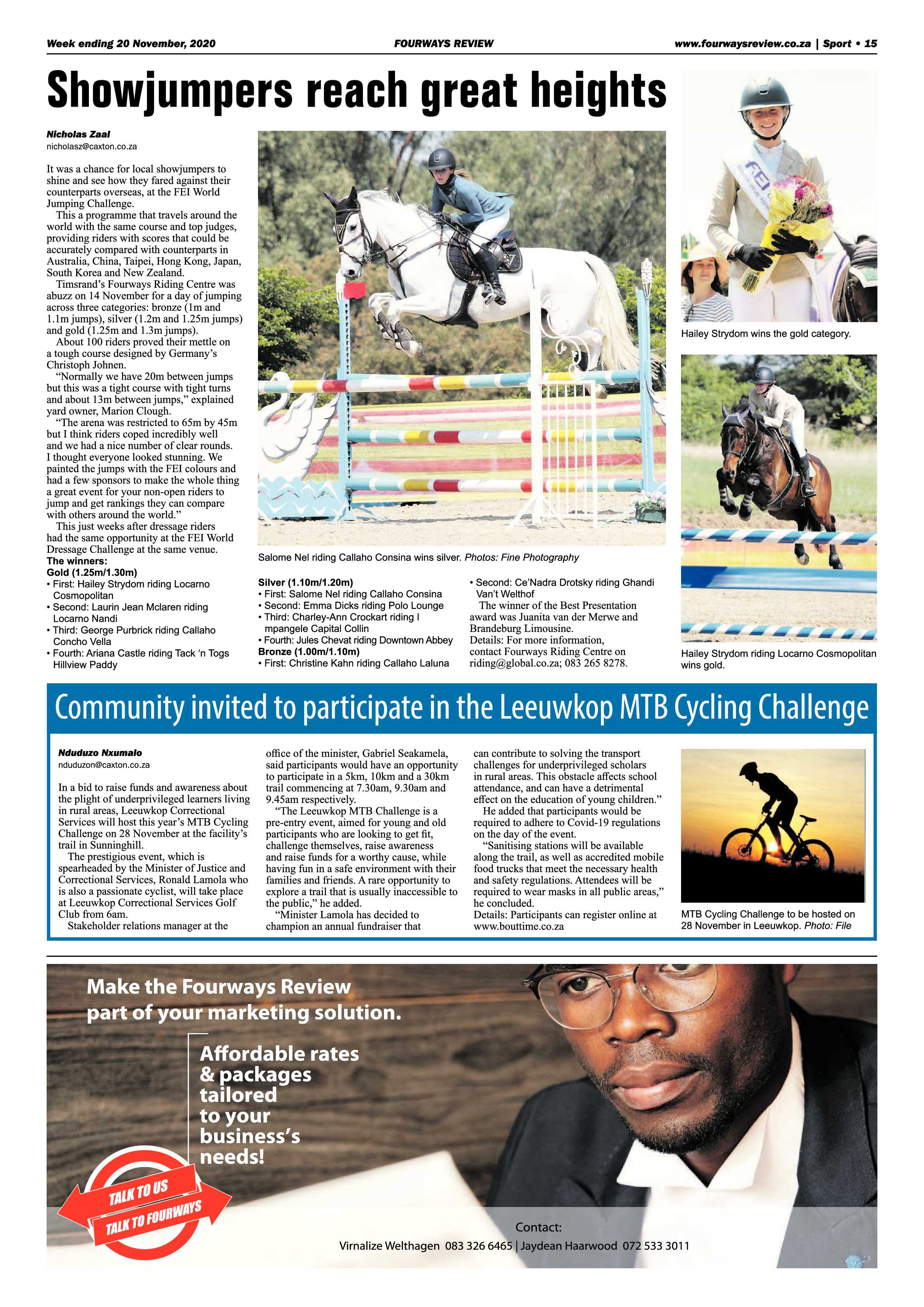 Fourways Review 20 November 2020 page 15