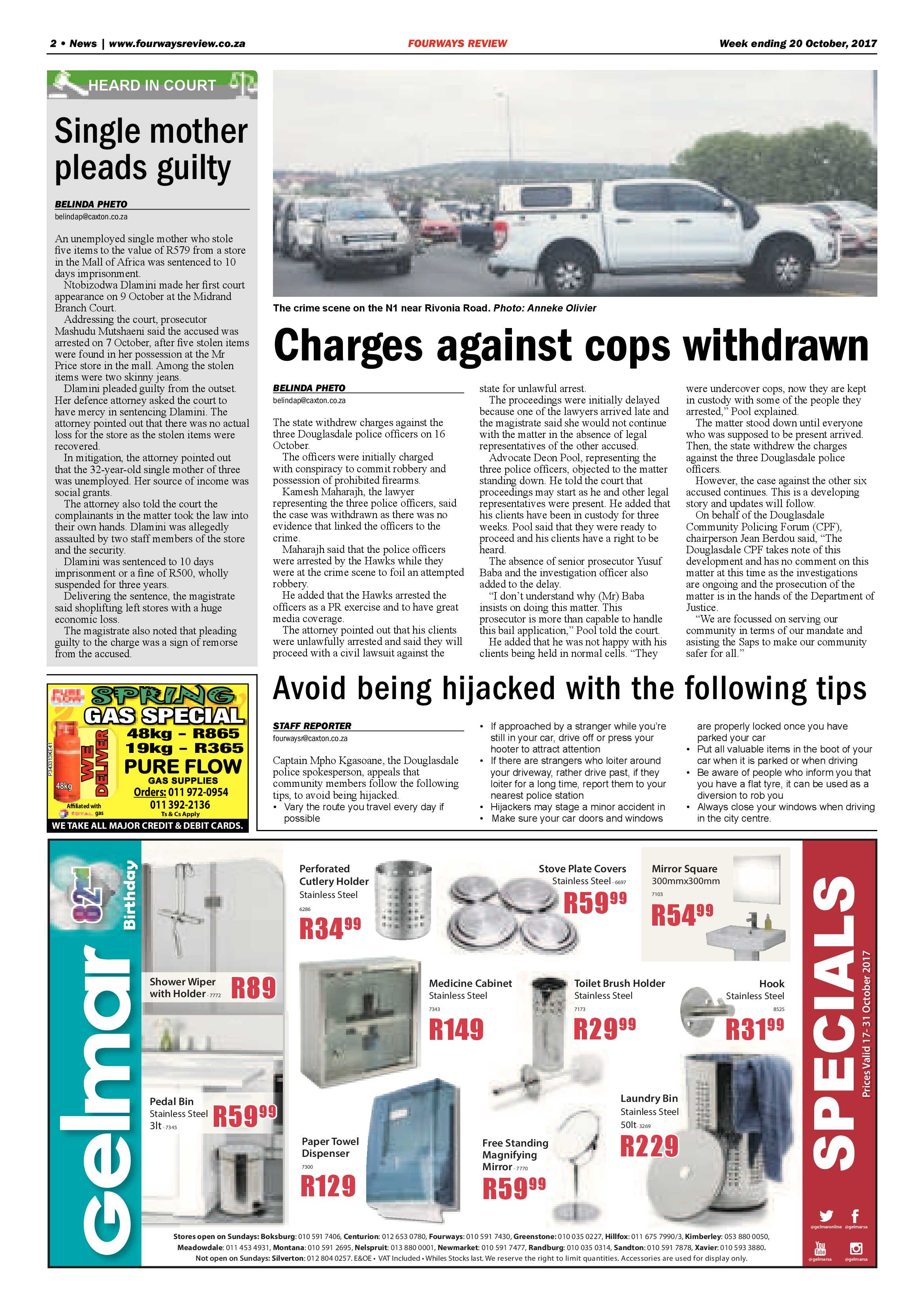 Fourways Review 20 October 2017 page 2