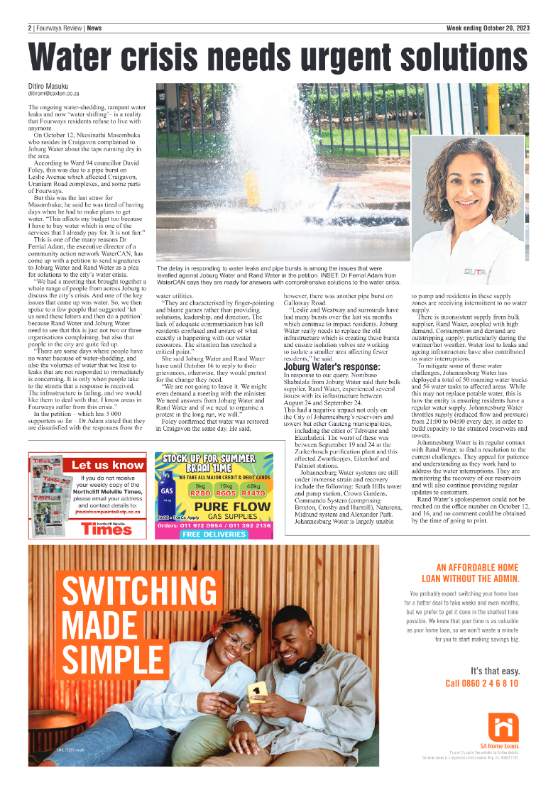 Fourways Review 20 October 2023 page 2