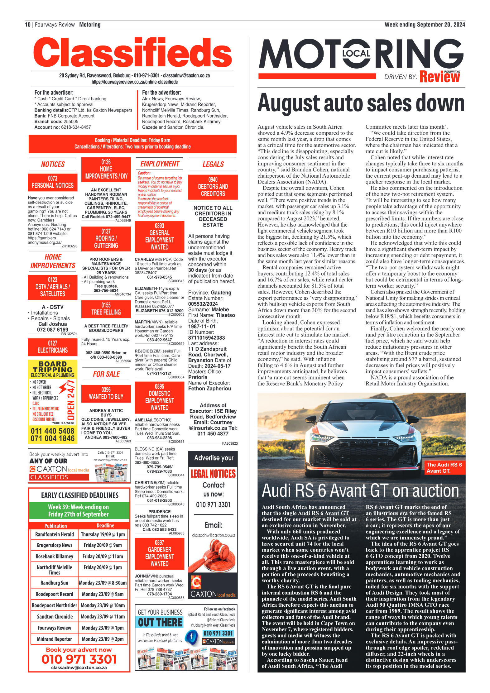 Fourways Review 20 September 2024 page 10