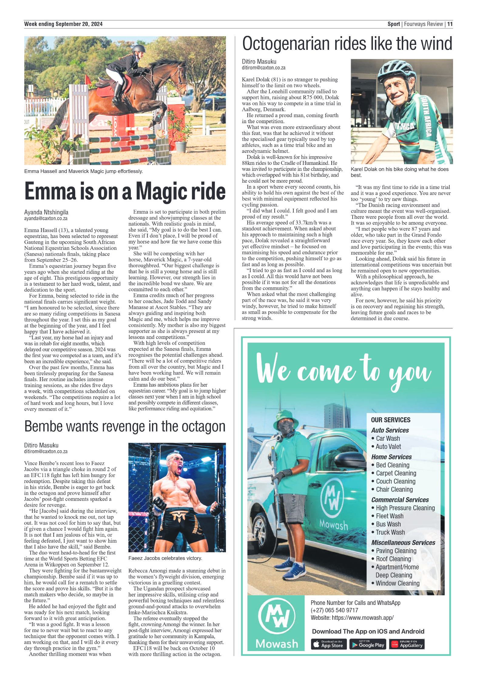 Fourways Review 20 September 2024 page 11