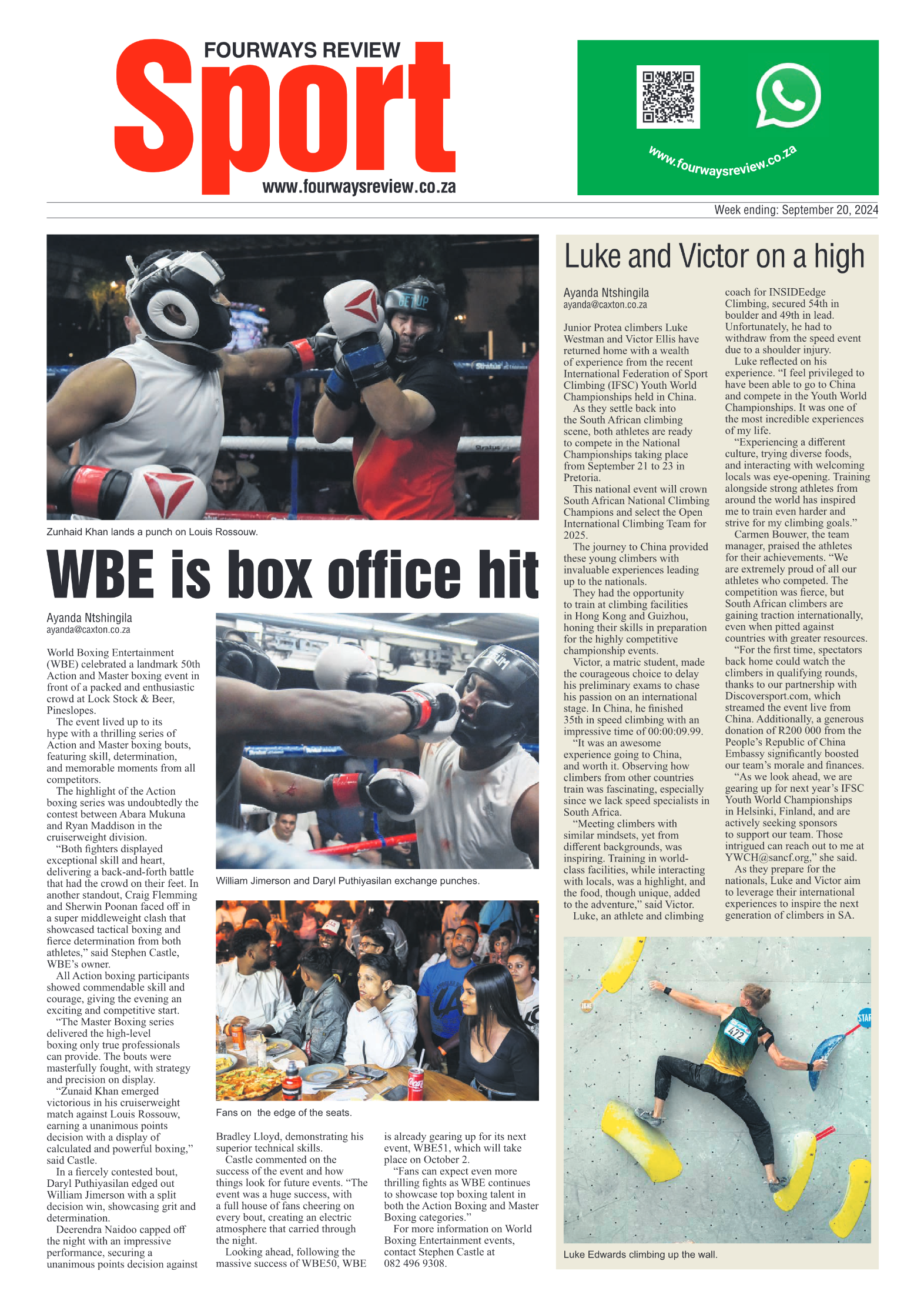 Fourways Review 20 September 2024 page 12