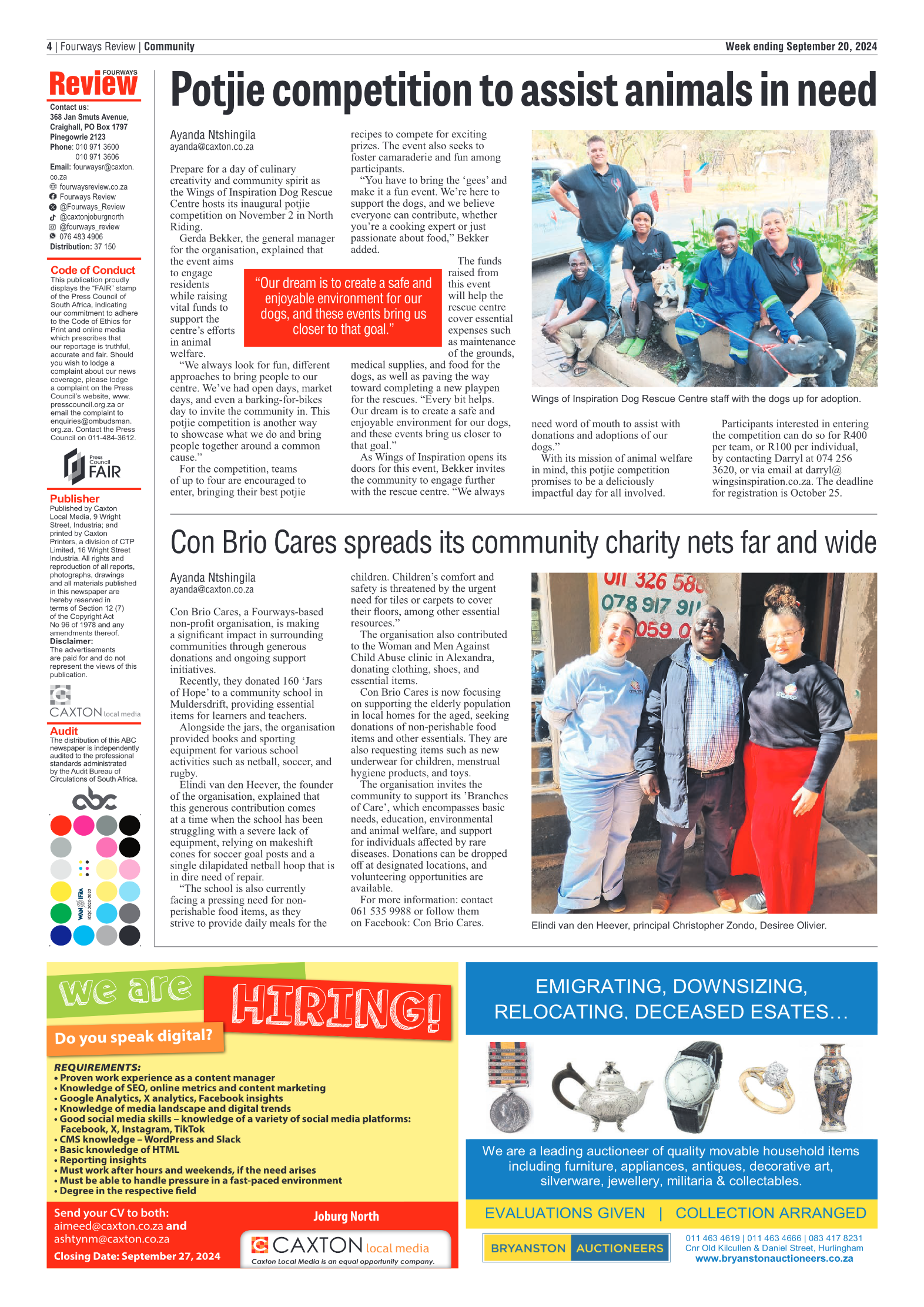 Fourways Review 20 September 2024 page 4