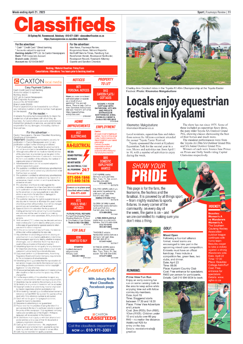 Fourways Review 21 April 2023 page 11