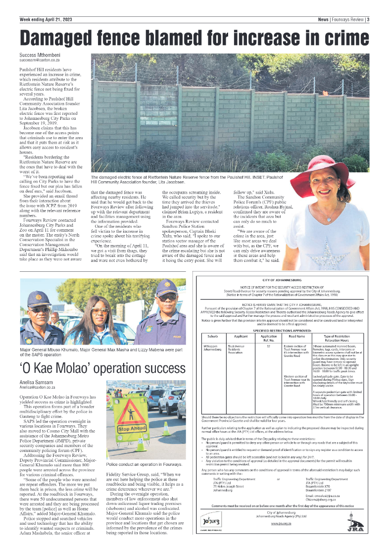 Fourways Review 21 April 2023 page 3