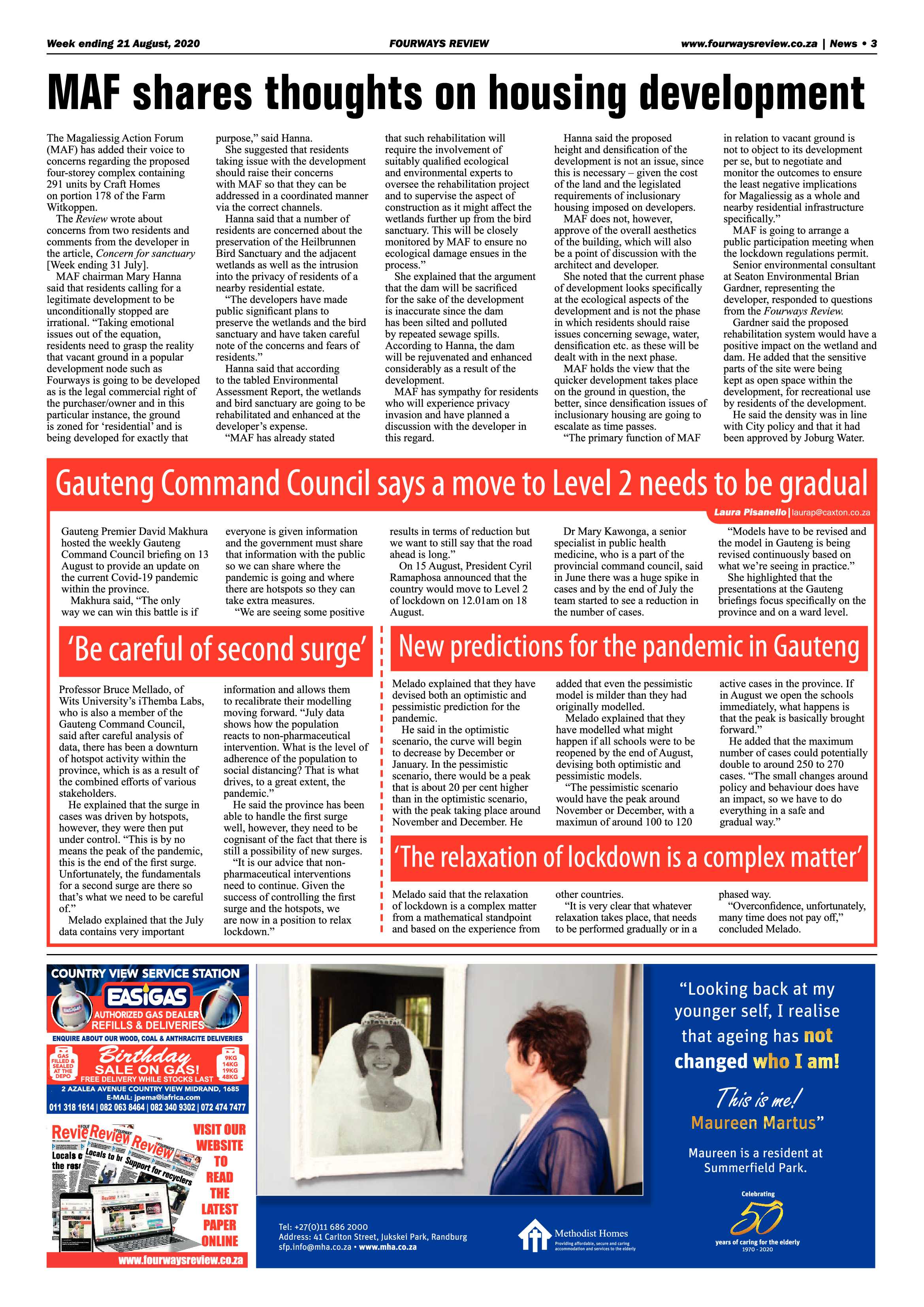 Fourways Review 21 August 2020 page 3