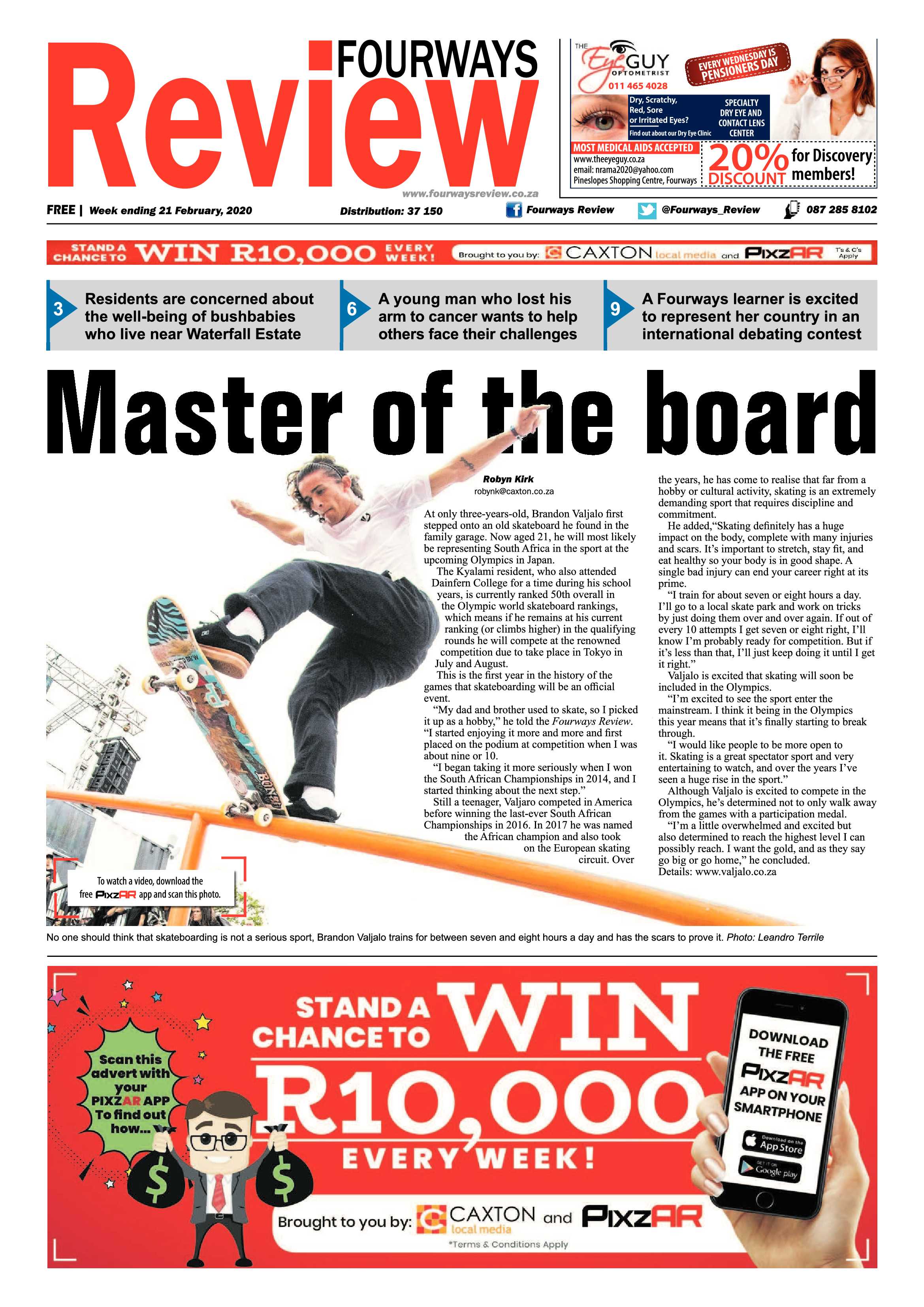 Fourways Review 21 February 2020 page 1