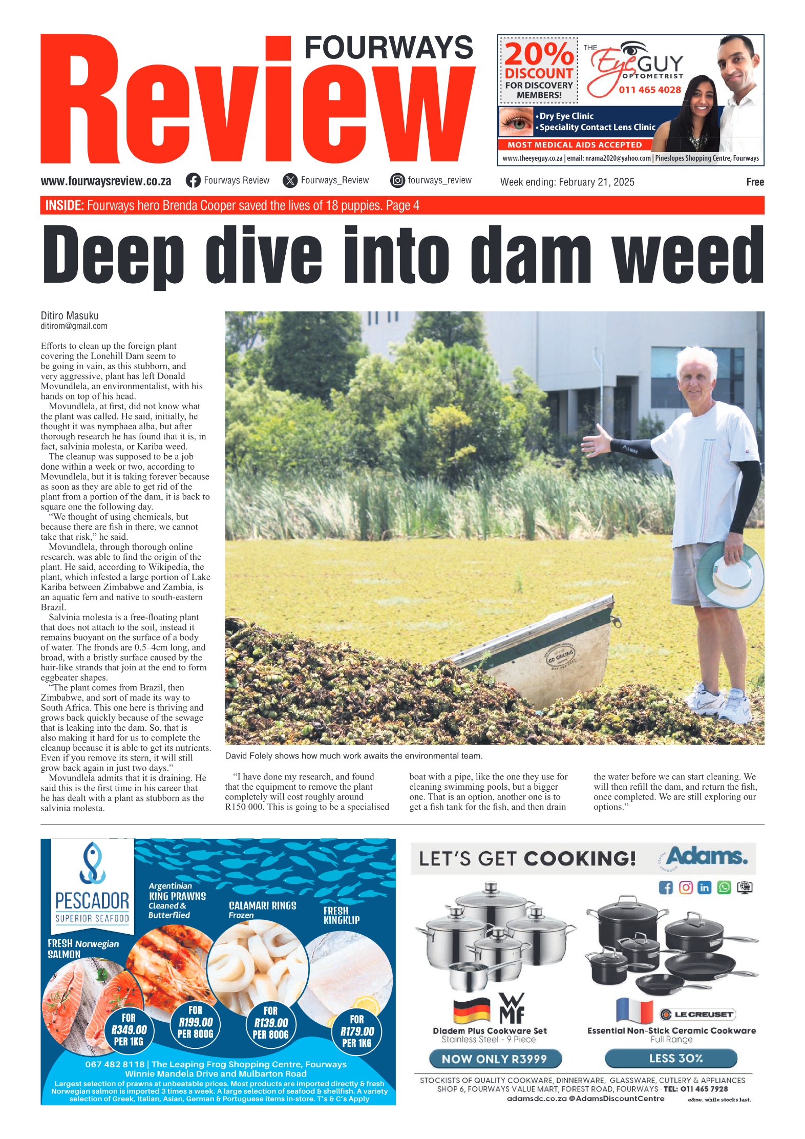 Fourways Review 21 February 2025 page 1