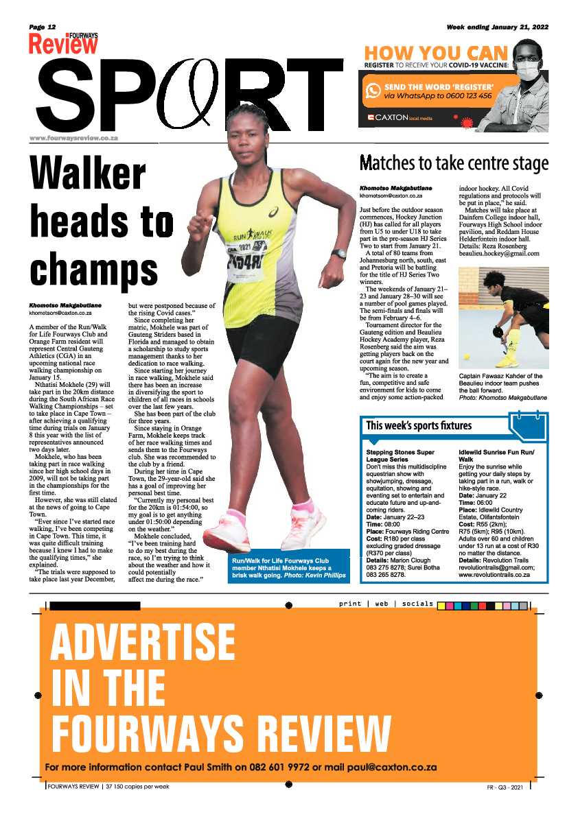 Fourways Review 21 January 2022 page 12