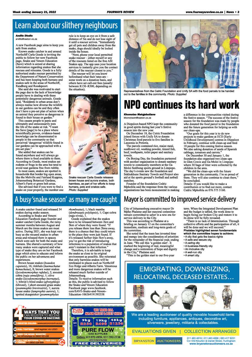 Fourways Review 21 January 2022 page 3