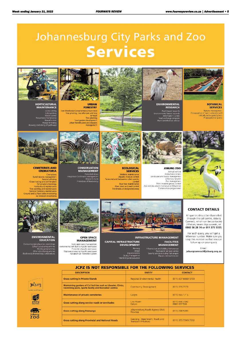 Fourways Review 21 January 2022 page 5