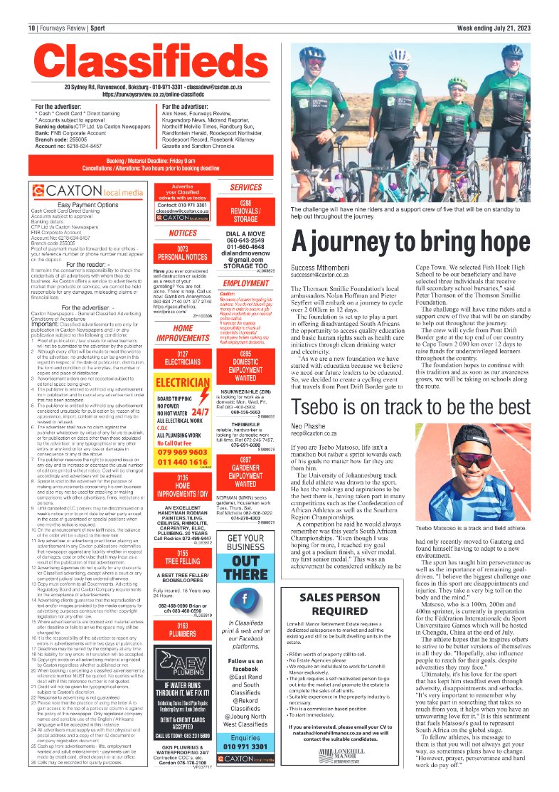 Fourways Review 21 July 2023 page 10