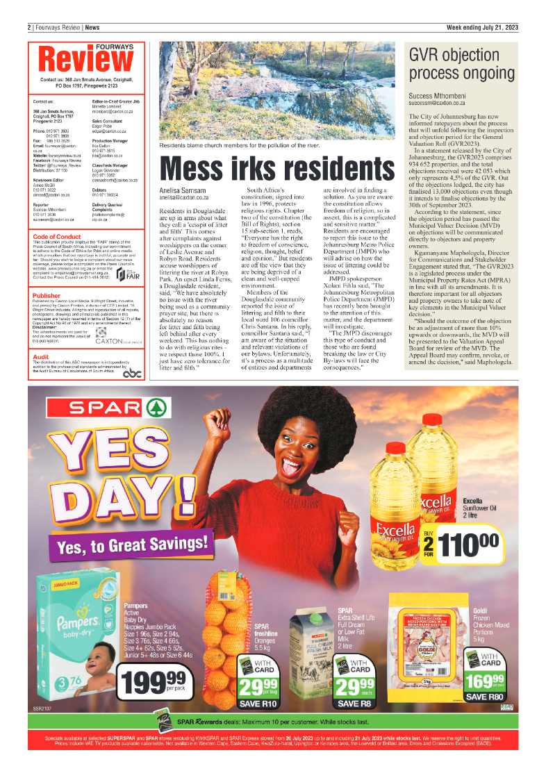 Fourways Review 21 July 2023 page 2