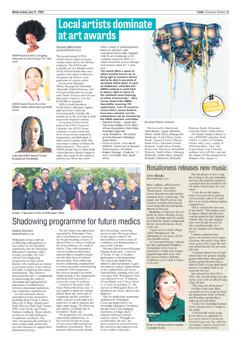 Fourways Review 21 July 2023 page 9