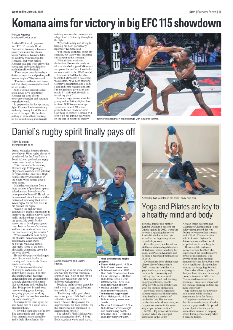 Fourways Review 21 June 2024 page 11