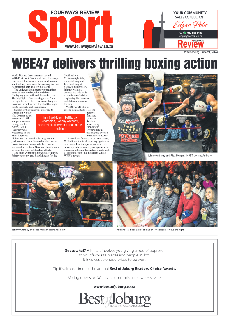 Fourways Review 21 June 2024 page 12