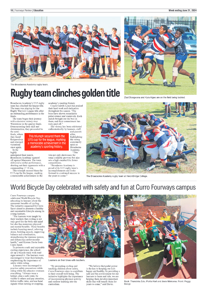 Fourways Review 21 June 2024 page 8