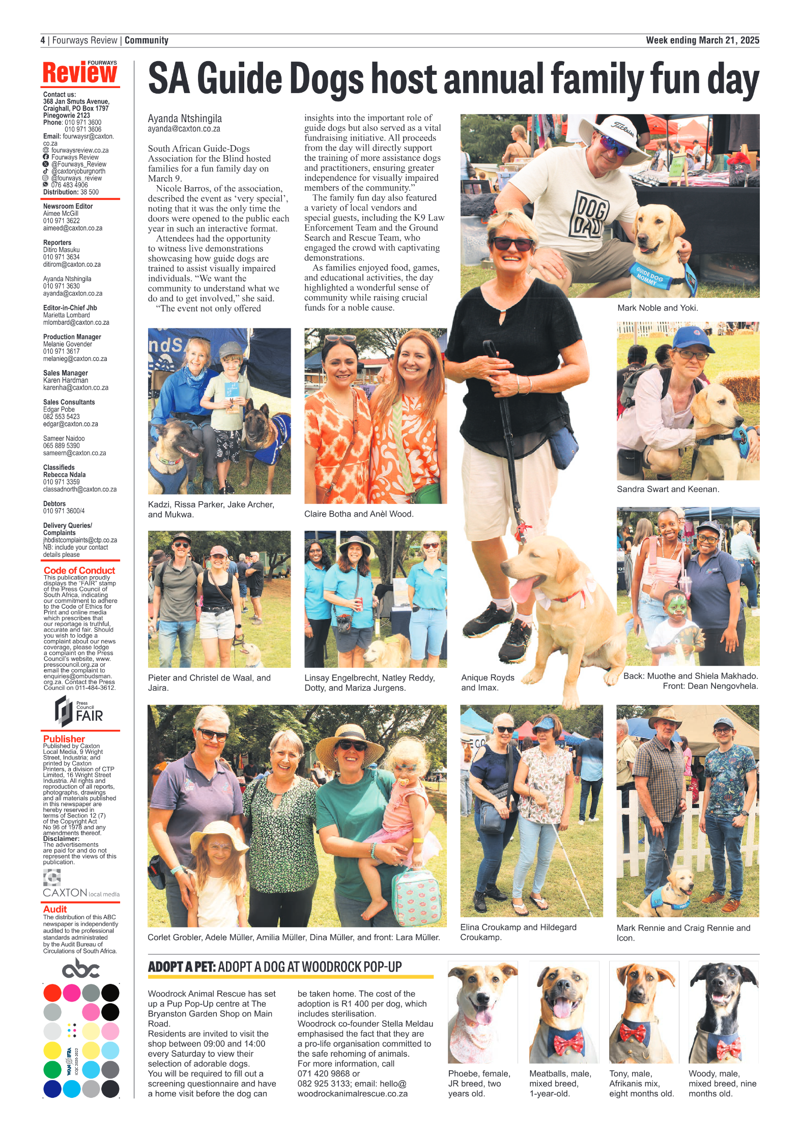 Fourways Review 21 March 2025 page 4